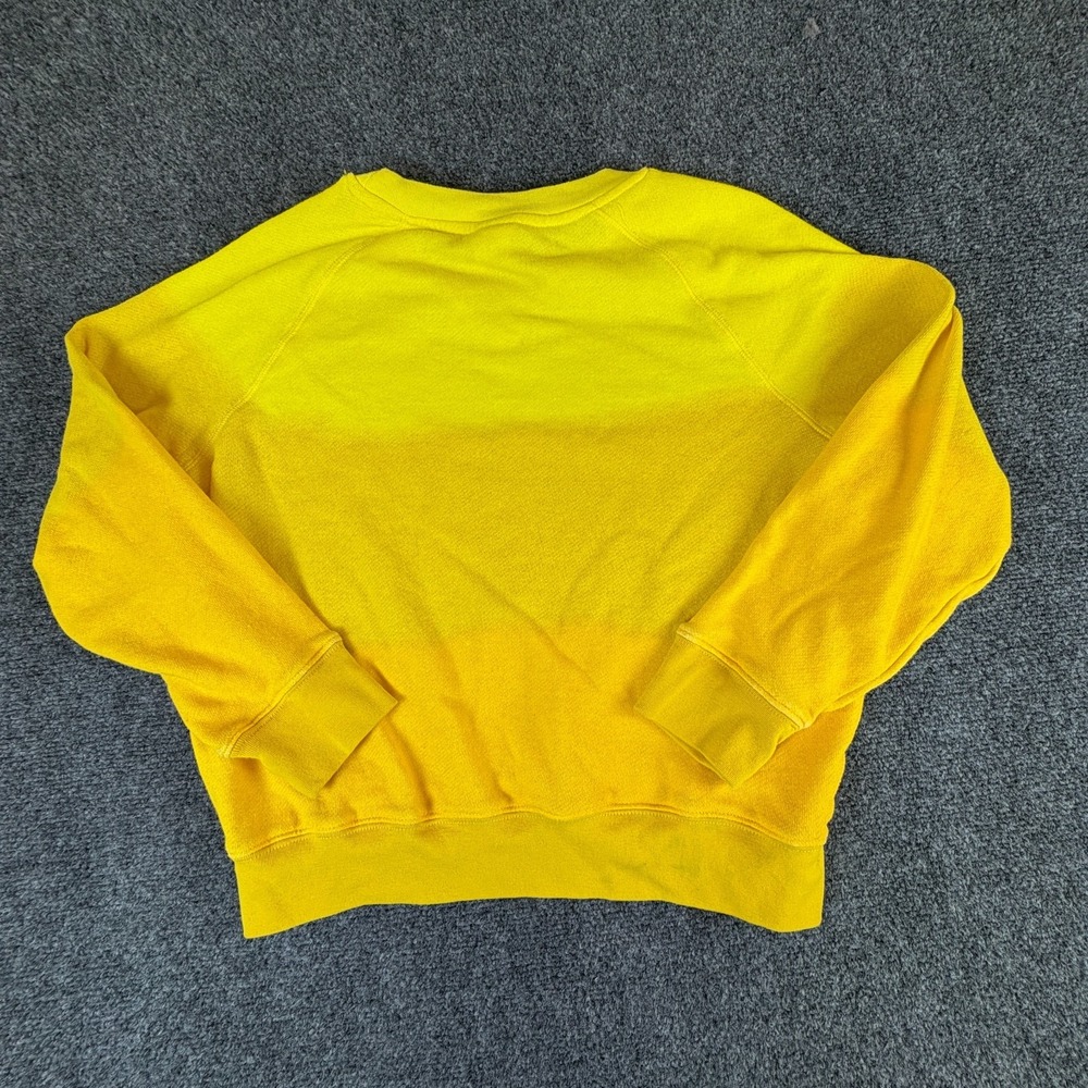 Nickelodeon SpongeBob SquarePants Sweatshirt Womens XL Yellow Graphic Cotton - Picture 9 of 10